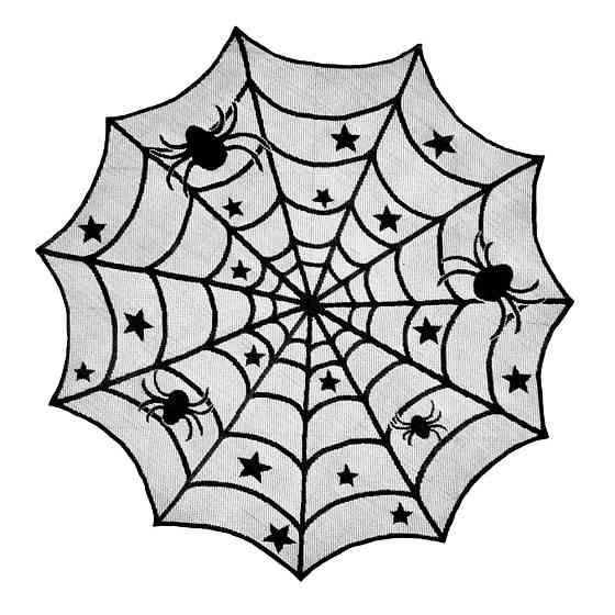 Тканина на Хелловін з кажанами набір one size чорний Київ