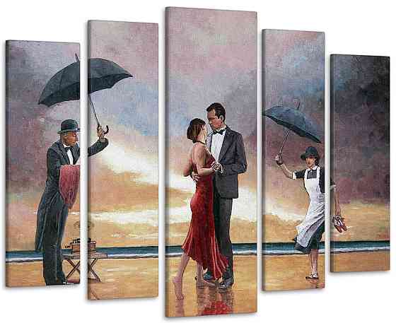 Модульная картина Влюбленные Art-248_5 ( 80х118см ) 90х132 см Киев