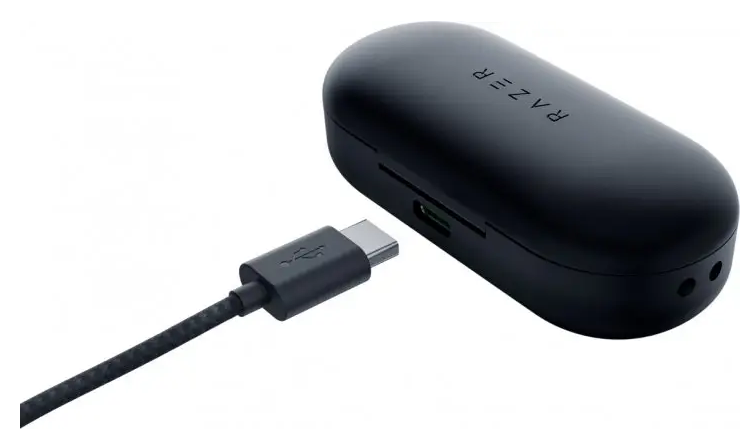 Беспроводные Bluetooth наушники Razer Hammerhead True WL Mic с кейсом (Black) Винница - изображение 11