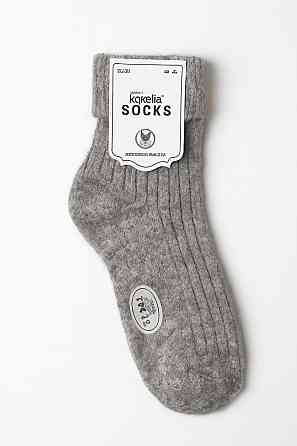 Вовняні жіночі шкарпетки з закотом КОРОНА. Набір із 5 шт. Корона Ангора. Розмір 36-41 Київ