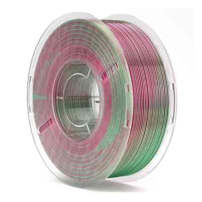 Пластик для 3D-принтера ELEGOO PLA silk gloss 1кг, 1.75мм, green red (50.203.0090) Винница