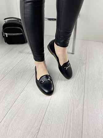 LEADER STYLE Туфлі жіночі LEADER STYLE 2967 чорні (весна-осінь, шкіра натуральна) (3381) лише 3 Коломия