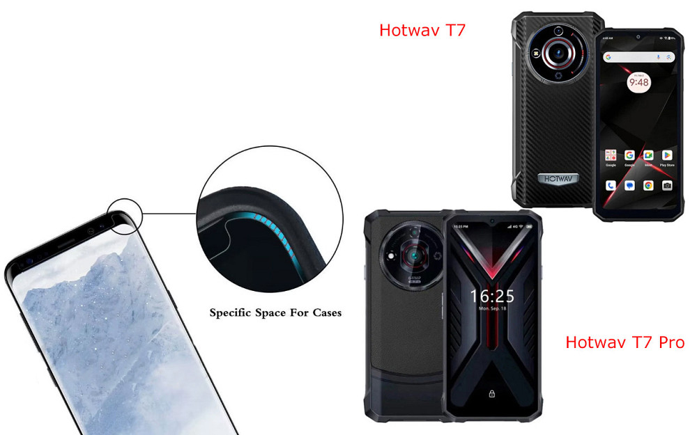 Захисне скло HyperGlass Pro для Hotwav T7, Hotwav T7 Pro – максимальна чутливість та захист Київ - фото 3