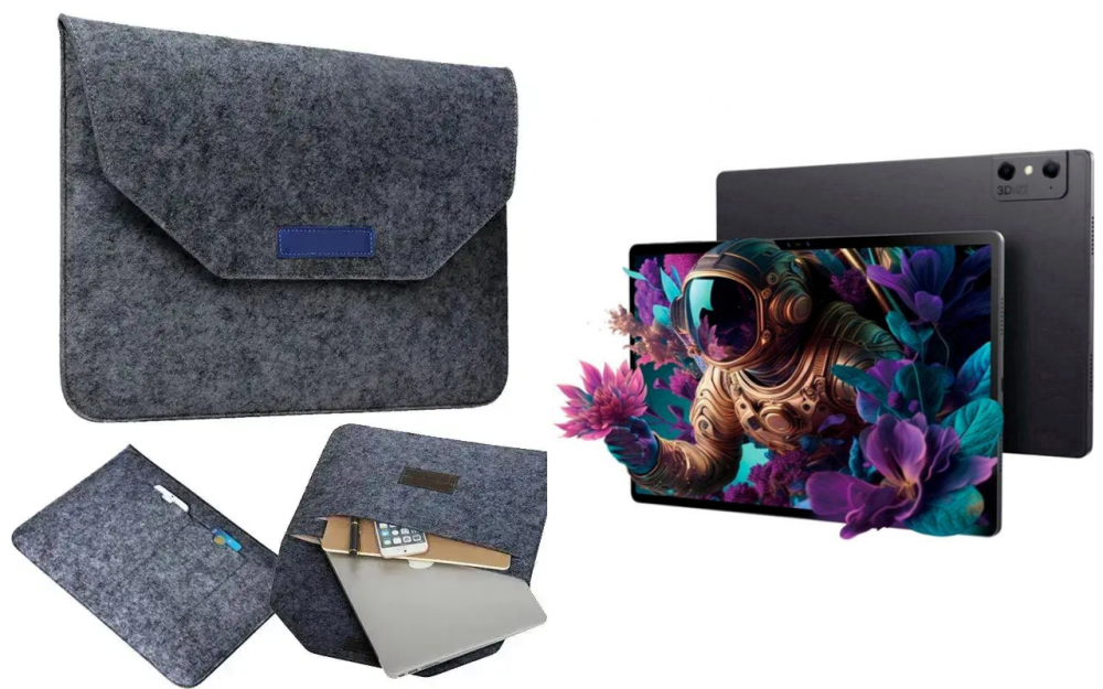 Сумка Wool із войлока для планшета Zte Nubia Pad 3D Київ - фото 1