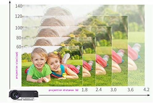 Портативный проектор LED Auna HDMI USB VGA для домашнего кинотеатра 1080P Full HD из Германии Днепр - изображение 4