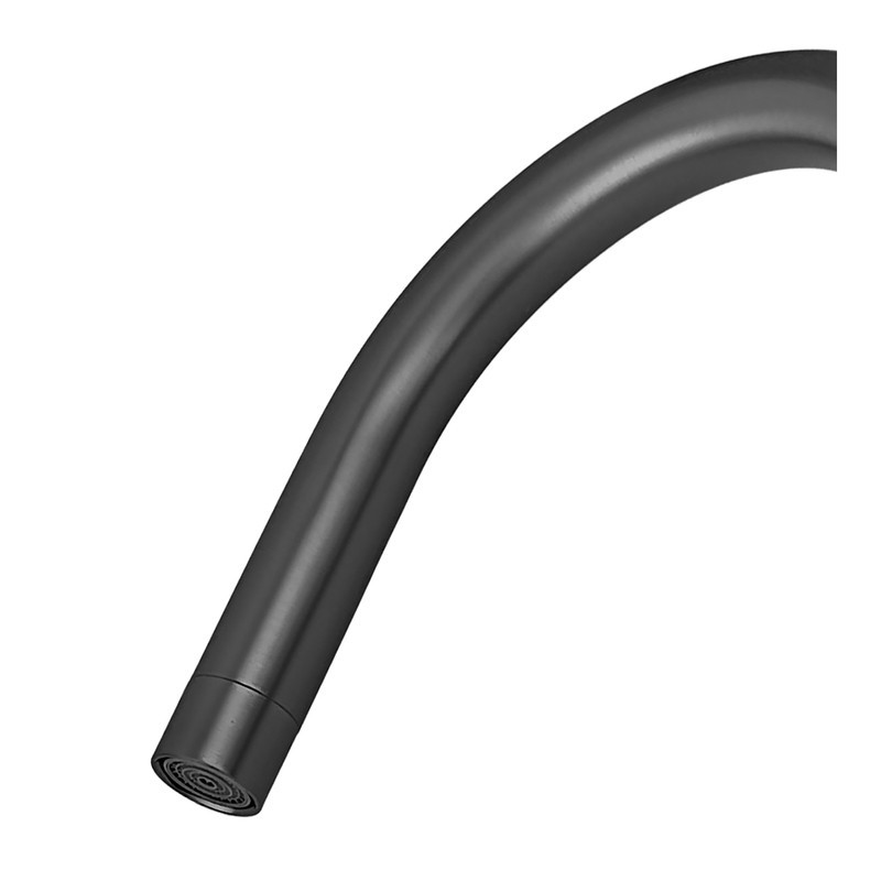 Кухонный смеситель ZERIX CRV-011 GRAPHITE из нержавеющей стали цвет графит ZX6149 Харьков - изображение 4
