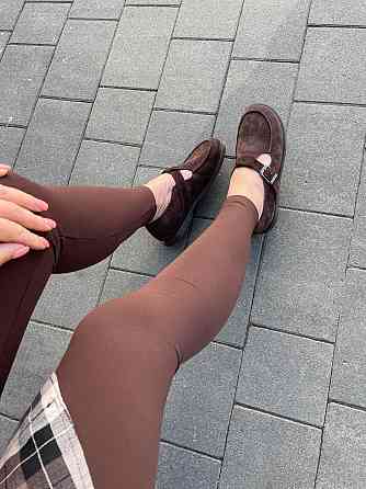 Vanessa Лофери жіночі VANESSA T-304-02 шоколадні (весна-осінь, замша натуральна) (5830) 39 Коломия