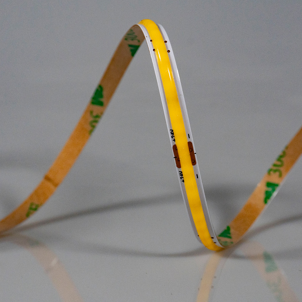 LED-STIL Світлодіодна стрічка 4000K 7 Вт/м COB 320 діодів IP33 24 Вольти 650 lm, Вузька 5мм Київ - фото 5