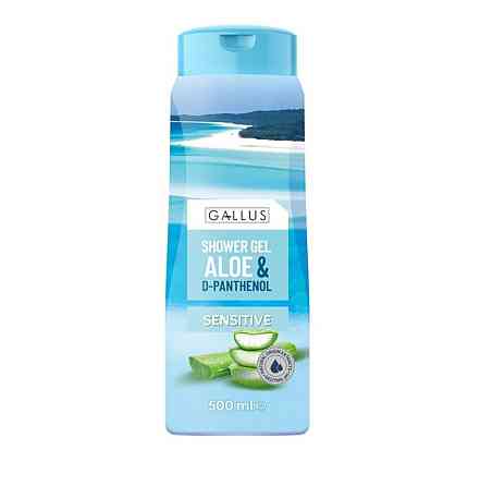 Гель для душу Gallus Aloe D pantenol Алое + Д пантенол 500 мл Виноградів