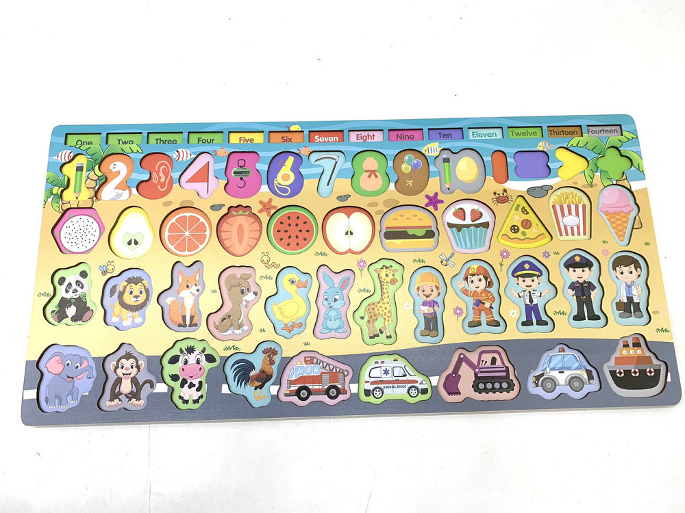 Дерев'яна іграшка Tree Toys Багатофункціональна дошка магнітна рибалка (MD 2903) Чернігів - фото 2