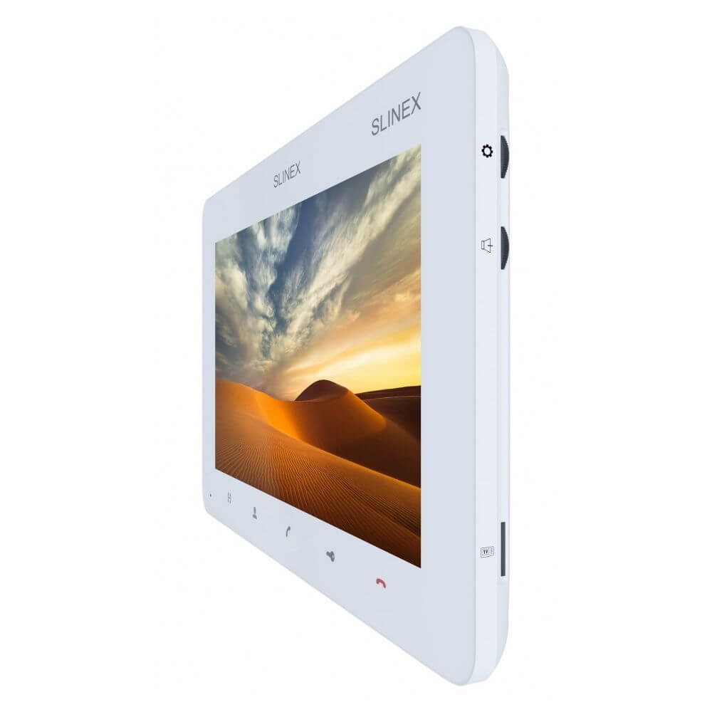 Відеодомофон 7" Slinex SM-07MHD white з детектором руху і записом відео Київ - фото 5