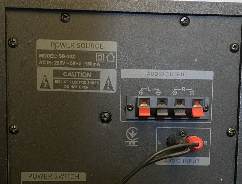 Акустическая система Gemix SB-20X (2.1) 38Bт. Киев - изображение 1