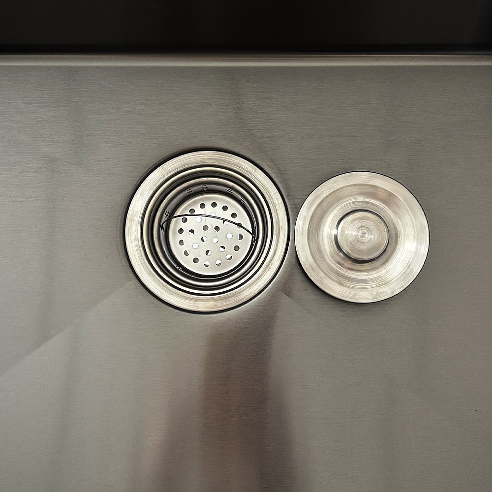 Мийка кухонна 3mm 680х450 Графіт 6845HG Mira Київ - фото 12