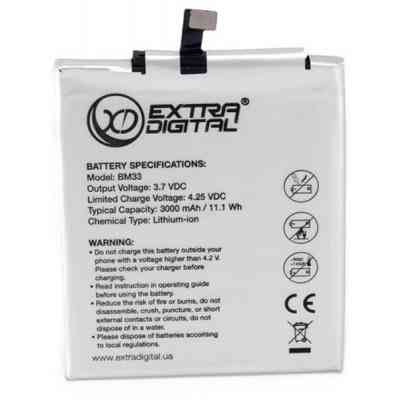 Аккумуляторная батарея Extradigital Xiaomi M4i (BM33) 3000 mAh (BMX6445) Винница