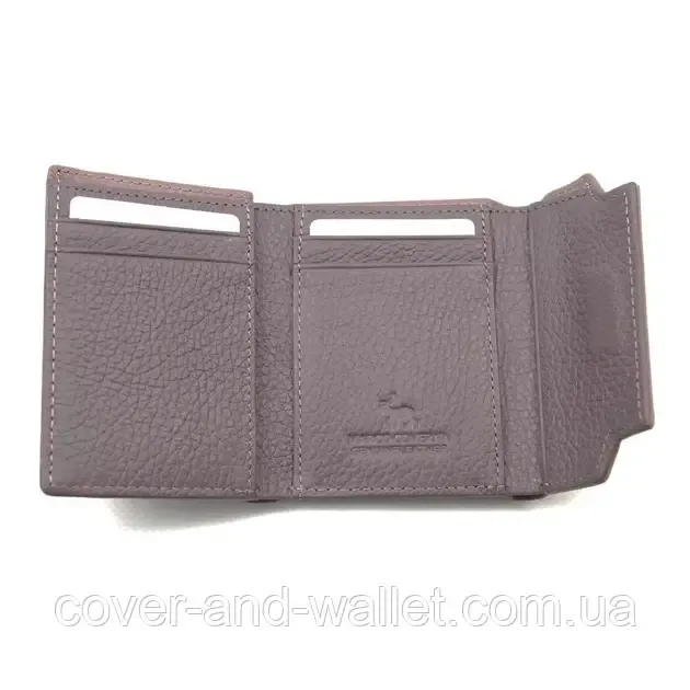 Модний компактний жіночий гаманець на магнітах пудрового кольору Marco Coverna MC 2201 Київ - фото 5