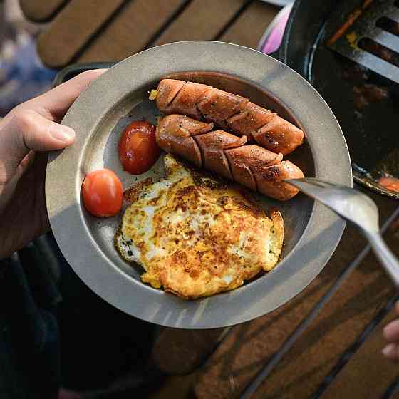 Тарілка глибока Naturehike NH21SJ001, нержавіюча сталь Рівне