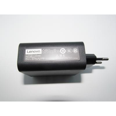 Блок живлення до ноутбуку Lenovo 65W 20V, 3.25A / 5V, 2A разъем bevel USB (косой) wall mount (ADL65WDA / A40248) Вінниця - фото 3