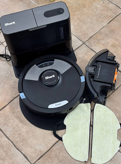 Shark AI Ultra 2-in-1 Robot Self-Empty миючий робот пилосос Харків - фото 1
