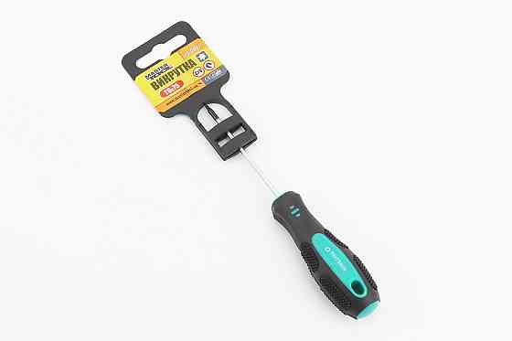 Викрутка магнітна TORX T 6x75мм ручка з TPR покриттям 49-0067 Київ