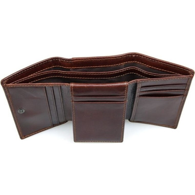 Кошелек Vintage Коричневый (14464) Винница - изображение 3