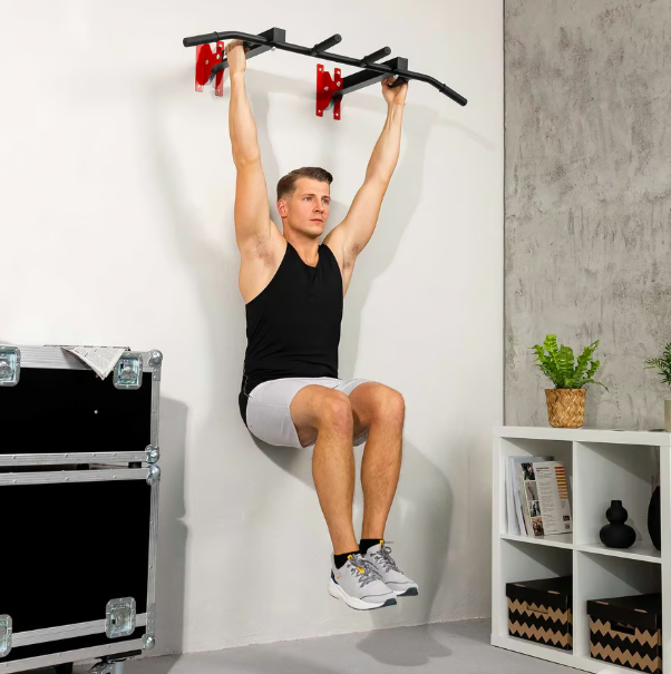 Турнік універсальний на стіну та стелю Hop-Sport HS-2006K із рукавичками Київ - фото 9