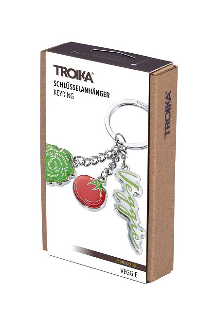 Брелок Troika VEGGIE, метал, емаль Ровно - изображение 2