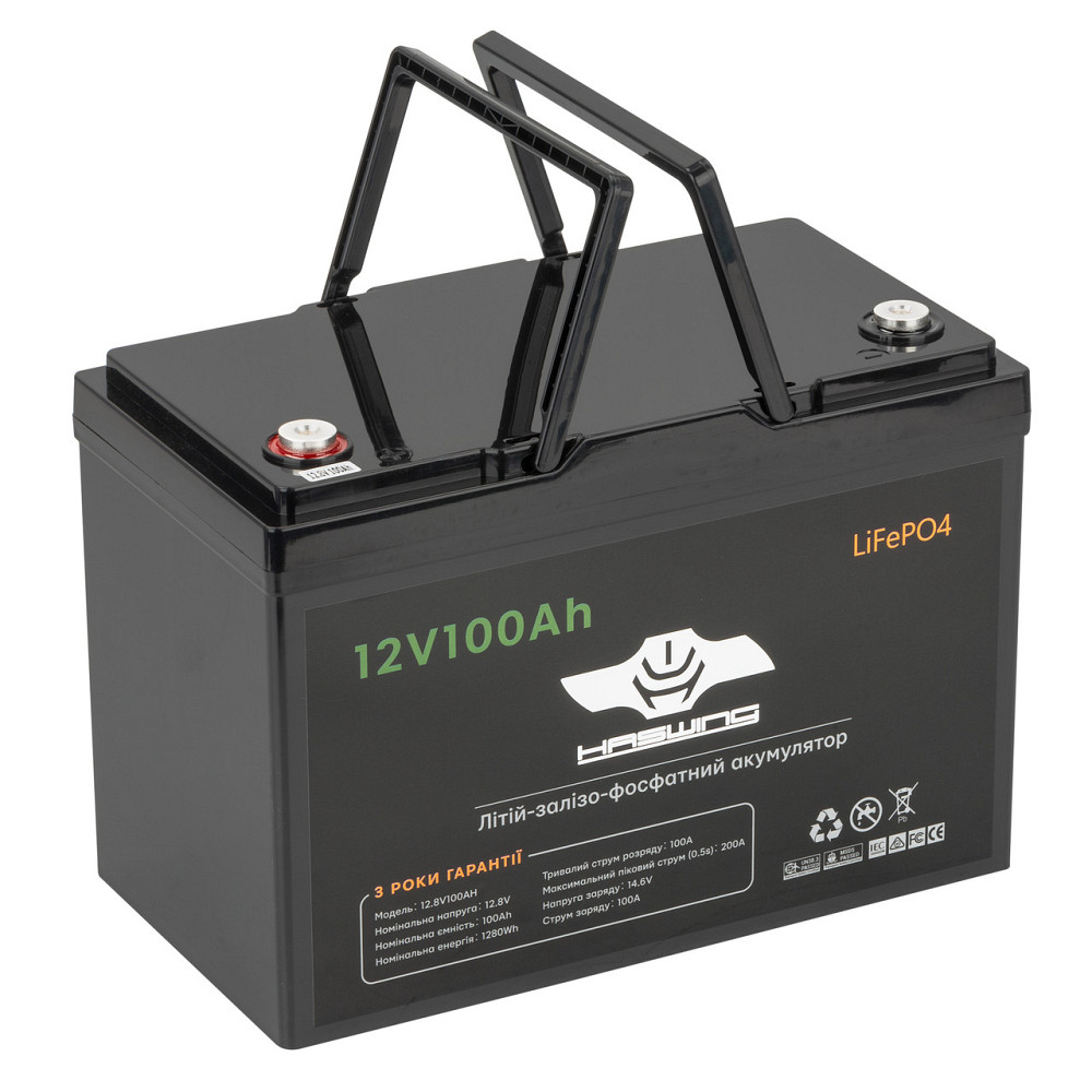Акумулятор Haswing LiFePO4 12.8V 100Ah Київ - фото 1