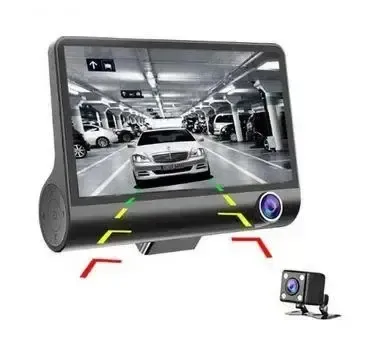 Автомобильный регистратор 1080P FHD ЖК-экран 3 камера заднего вида обзор 170 Коломыя - изображение 4