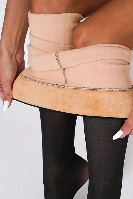 Колготки жіночі зимові на хутрі топ Київ - фото 2