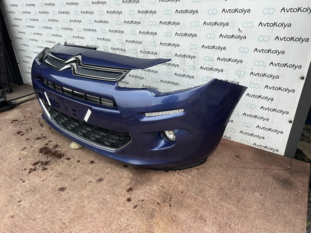 Бампер передній в зборі Citroen C3 2012-2015 (рестайлінг) Ковель - фото 2