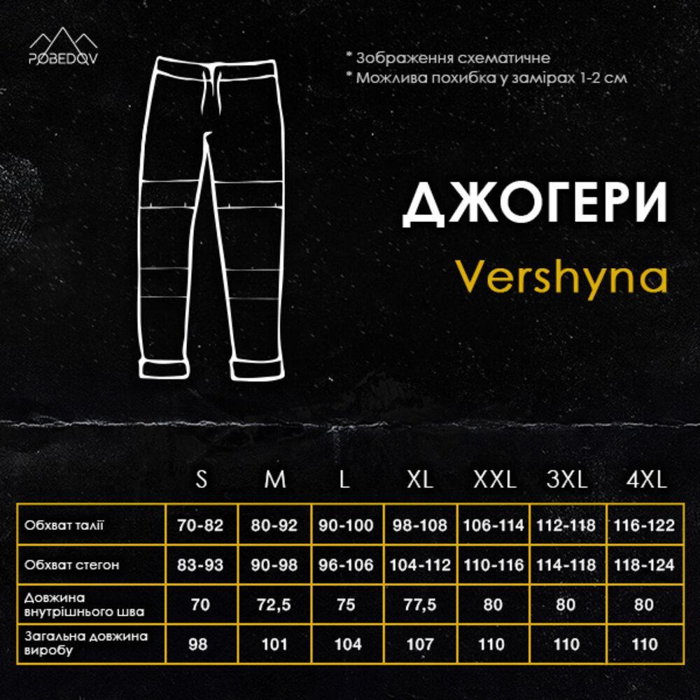 Джогери чоловічі штани Pobedov Vershyna плащівка Софт демісезонні з кишенями та манжетами сірі Одеса - фото 10