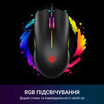 Мишка GamePro GM117 USB Black (GM117) Вінниця