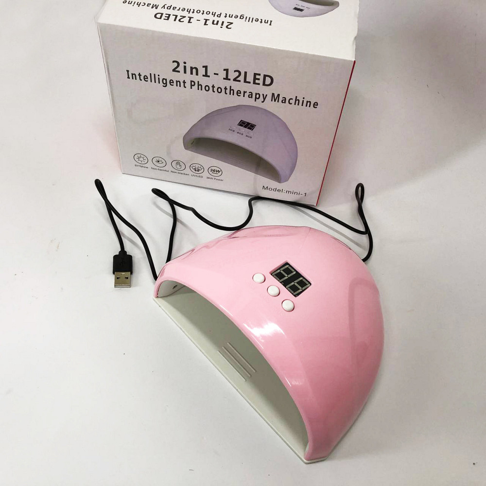 Професійна лампа для нігтів з таймером FD 258 36w, Професійні лампи для манікюру Сушка педикюру GZ-18 Львів - фото 14