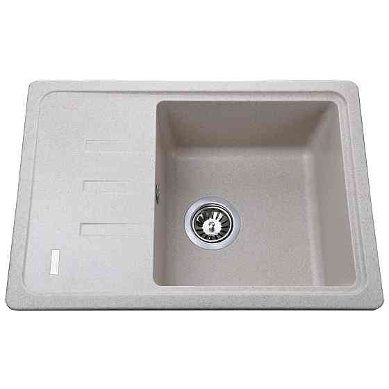 Гранітна мийка Globus Lux MONO піщаний 620х435 мм-А0004 Київ