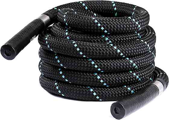 Канат спортивний для кросфіту тренувальний 12 м Battle Rope WCG 38х12 Київ