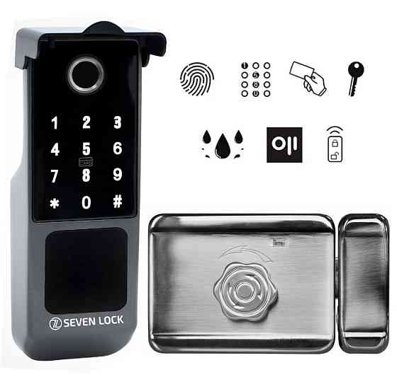 Умный биометрический замок SEVEN LOCK SL-7770BF Киев