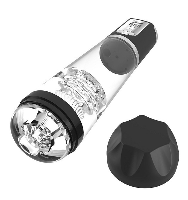 Водонепроницаемая, автоматическая вакуумная помпа с зарядкой от USB CANWIN Luxury Pump, P258AU Sex Aura Киев - изображение 7