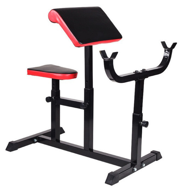 Лава Скотта для біцепса WCG Pro-24 регульована зі стійками Київ - фото 1