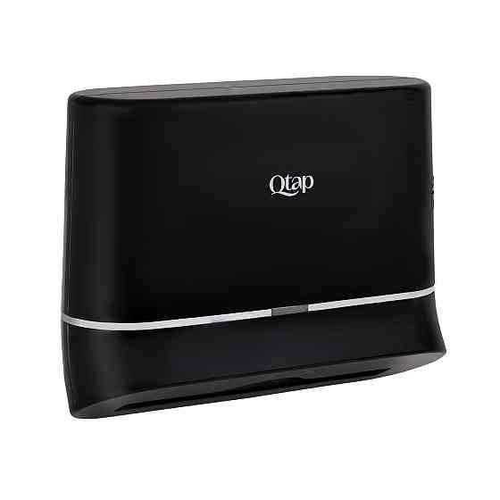 Тримач для паперових рушників Qtap Pohodli 300 мм QTDR600BP Black (Pobut) Київ