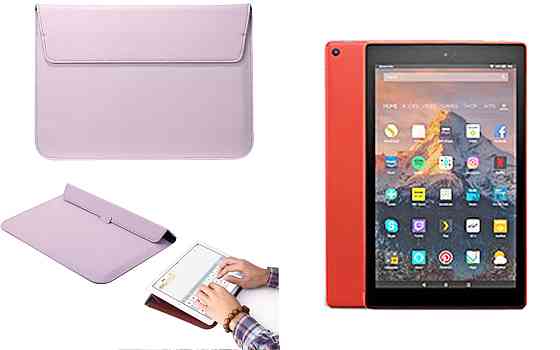 Чехол-конверт VitoCase для Amazon Fire HD 10 2017, 2018, с функцией подставки для планшета Фиолетовый Киев