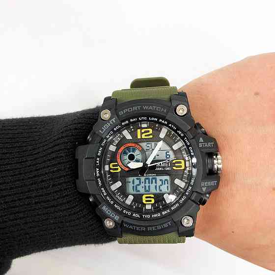 Мужские водостойкие спортивные тактические наручные часы, Спортивные водонепроницаемые часы RX-71 Львов