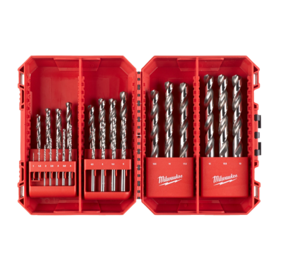 Набір свердл по металу THUNDERWEB HSS-G MILWAUKEE DIN338, (25шт) Одеса