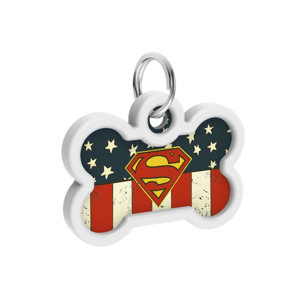 Адресник для собак и кошек металлический WAUDOG Smart ID с QR паспортом, рисунок 