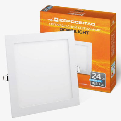Світильник точковий Євросвітло LED-S-300-24 4200К Вінниця - фото 1