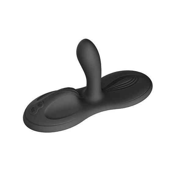Sit-on-top смарт-вібратор Zalo – Flora Smart Vibrating Pad Obsidian Black, 9 моторів Sex Aura Київ