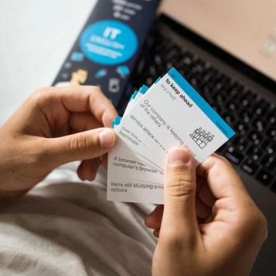 Обучающий набор English Student Карточки для изучения английского языка IT, украинский (41315787) Винница - изображение 6