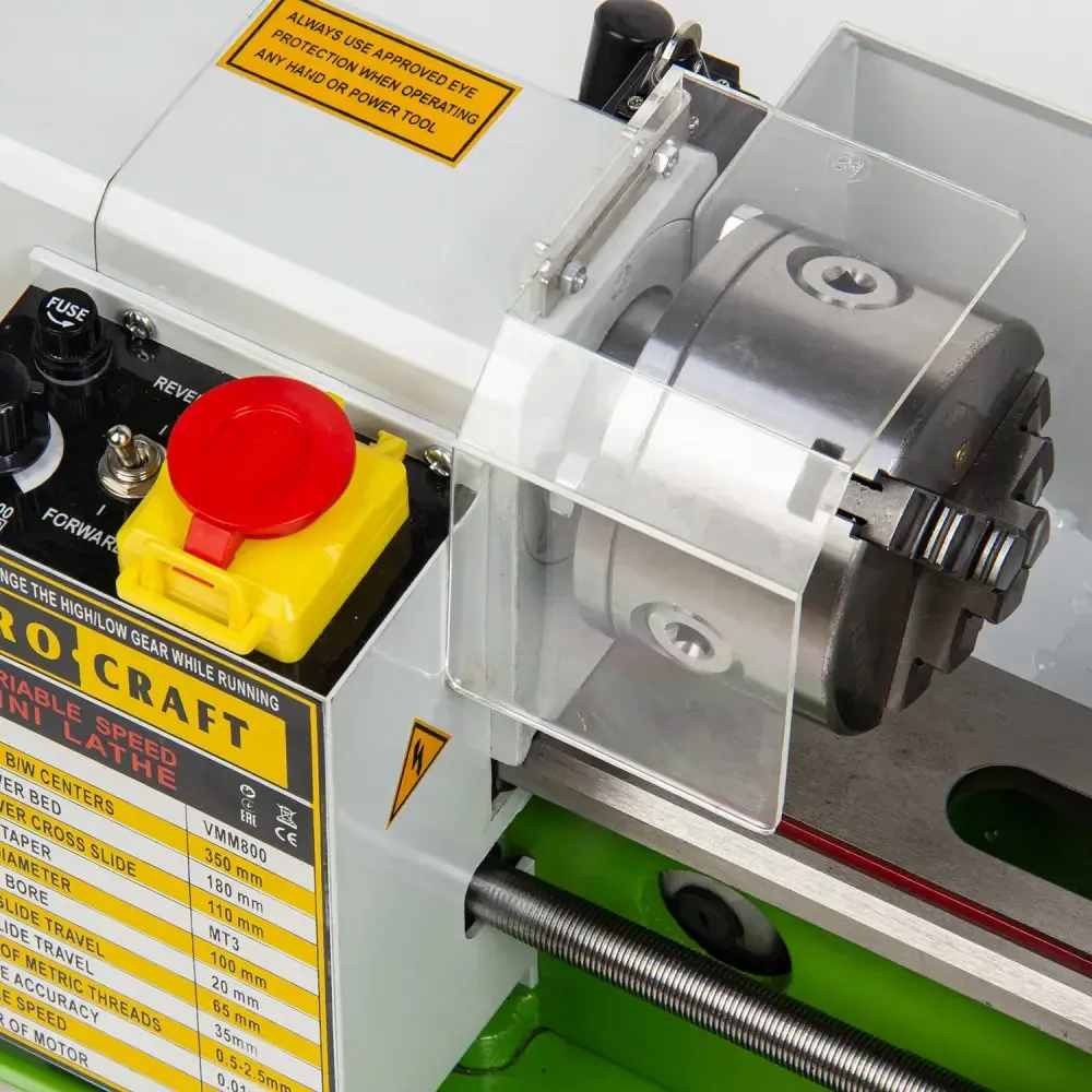 Токарний верстат по металу Procraft VMM800 металообробний станок для гаража та майстерні, токарний станок для точіння Львів - фото 9