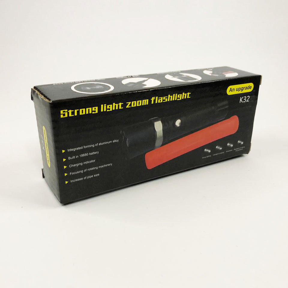 Многофункциональный тактический фонарь Bailong, Светильник с светодиодным зарядным портом HU-24 Львов - изображение 6