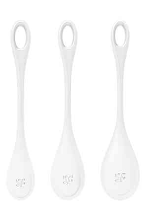 Набор вагинальных шариков Satisfyer Yoni Power 1 белые Sex Aura Киев