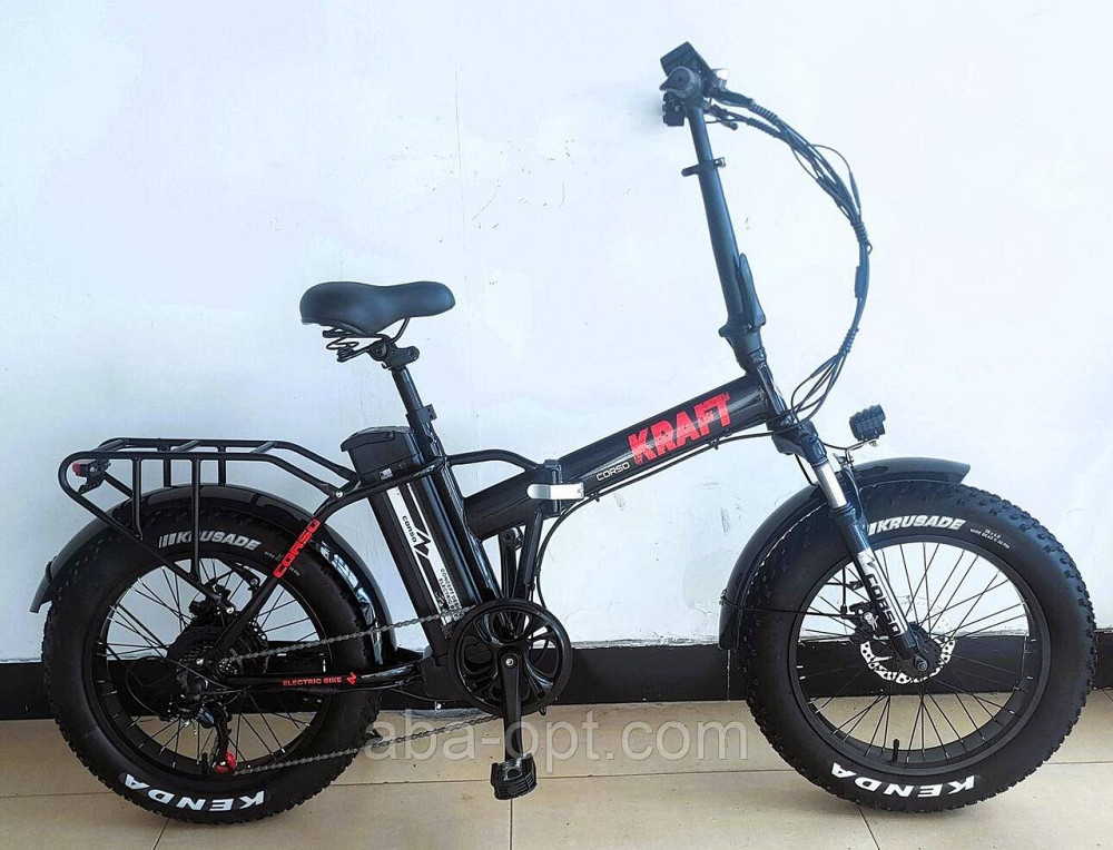 Электровелосипед Corso Kraft 500W-48V-15 Ah Lition шины 20«/20» купить дешево в Украине Одесса - изображение 3